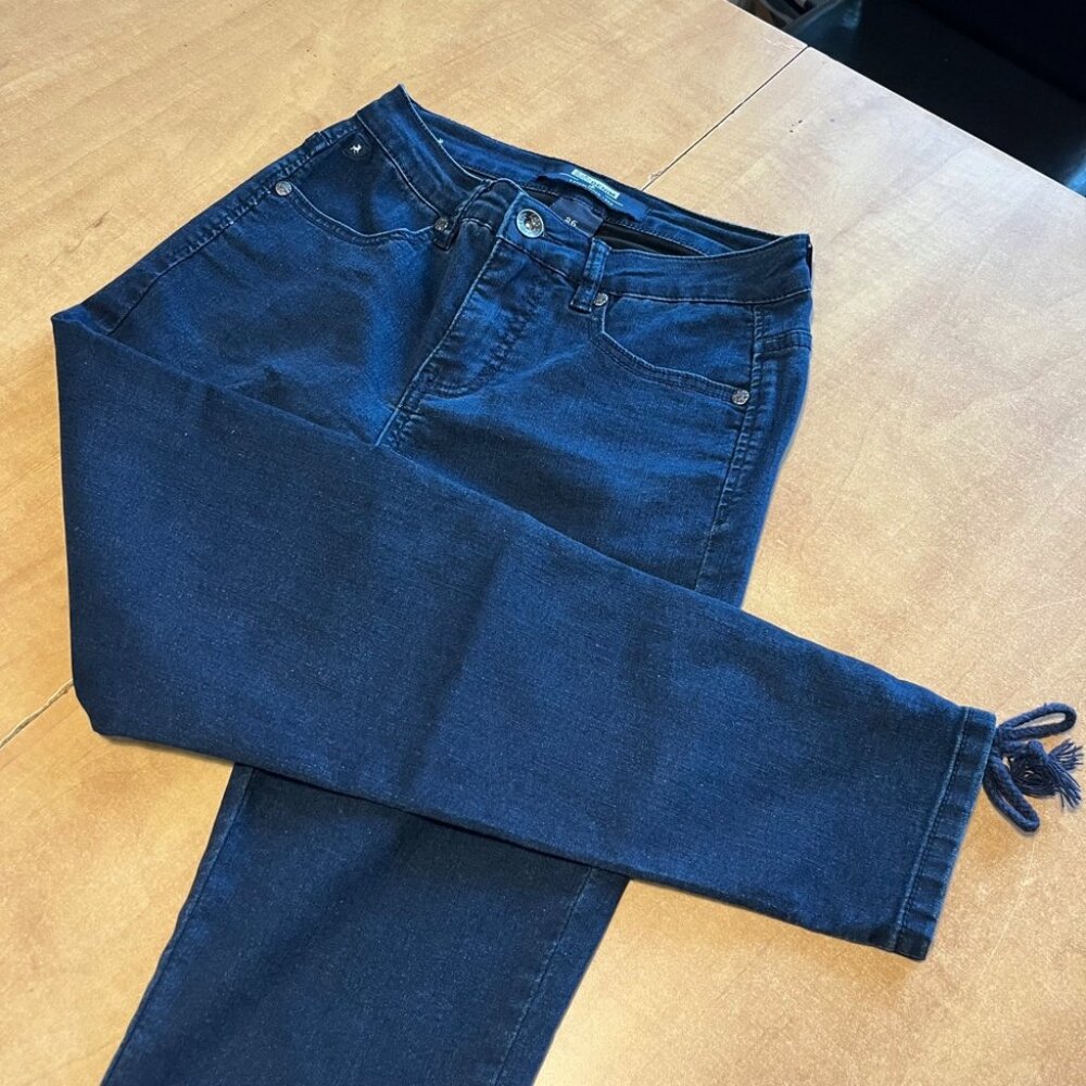 Classic Dark Blue Women's Skinny Jeans